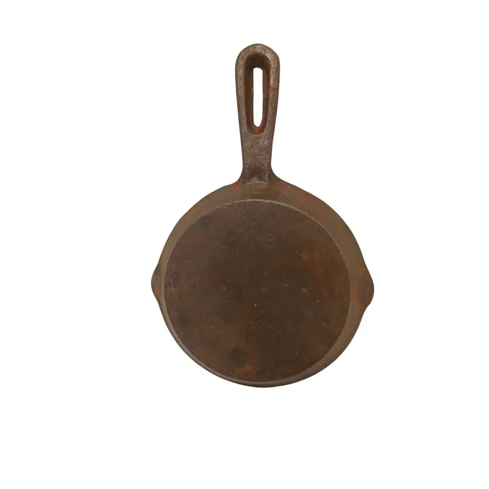 Cast Iron EGG Fry Skillet Butter Pan Handle 6